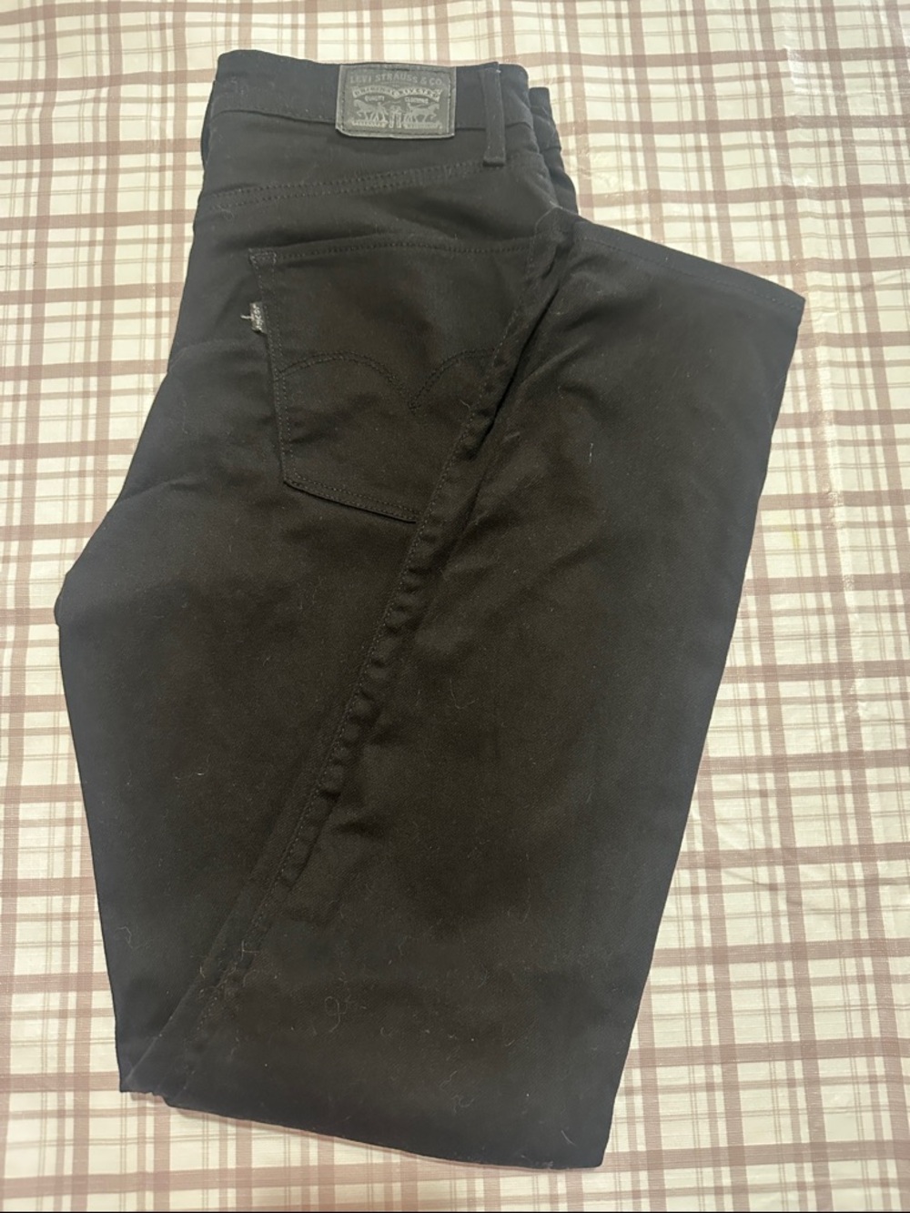 Levi's 721 Black High Rise Skinny Jeans